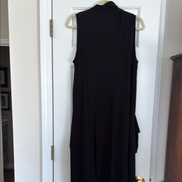Eileen Fisher Black Sleeveless vest - Picture 5 of 9